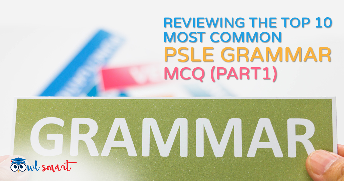 Reviewing The Top 10 Most Common PSLE Grammar MCQ Part 1