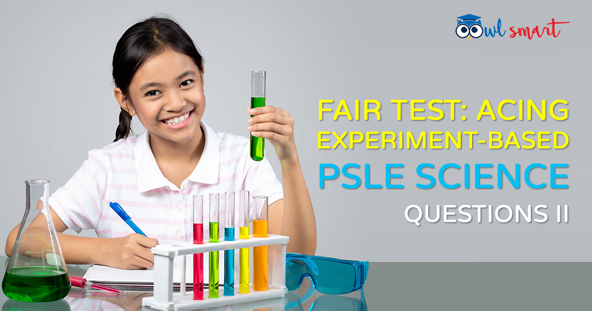 Fair Test Acing ExperimentBased PSLE Science Questions II